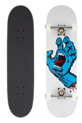 Santa Cruz Skateboard Complete Screaming Hand 8 25 White Finish Unassembled