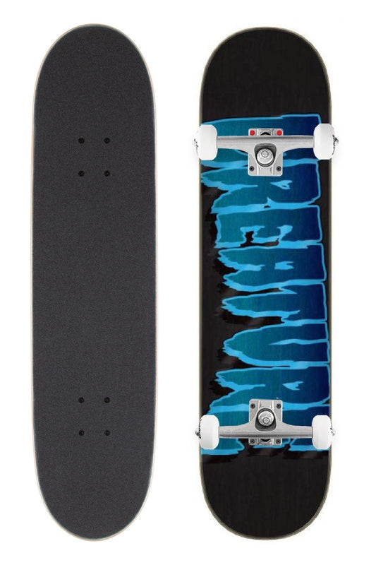 Creature Skateboard Complete Logo Outline Stumps 8" Blue Unassembled