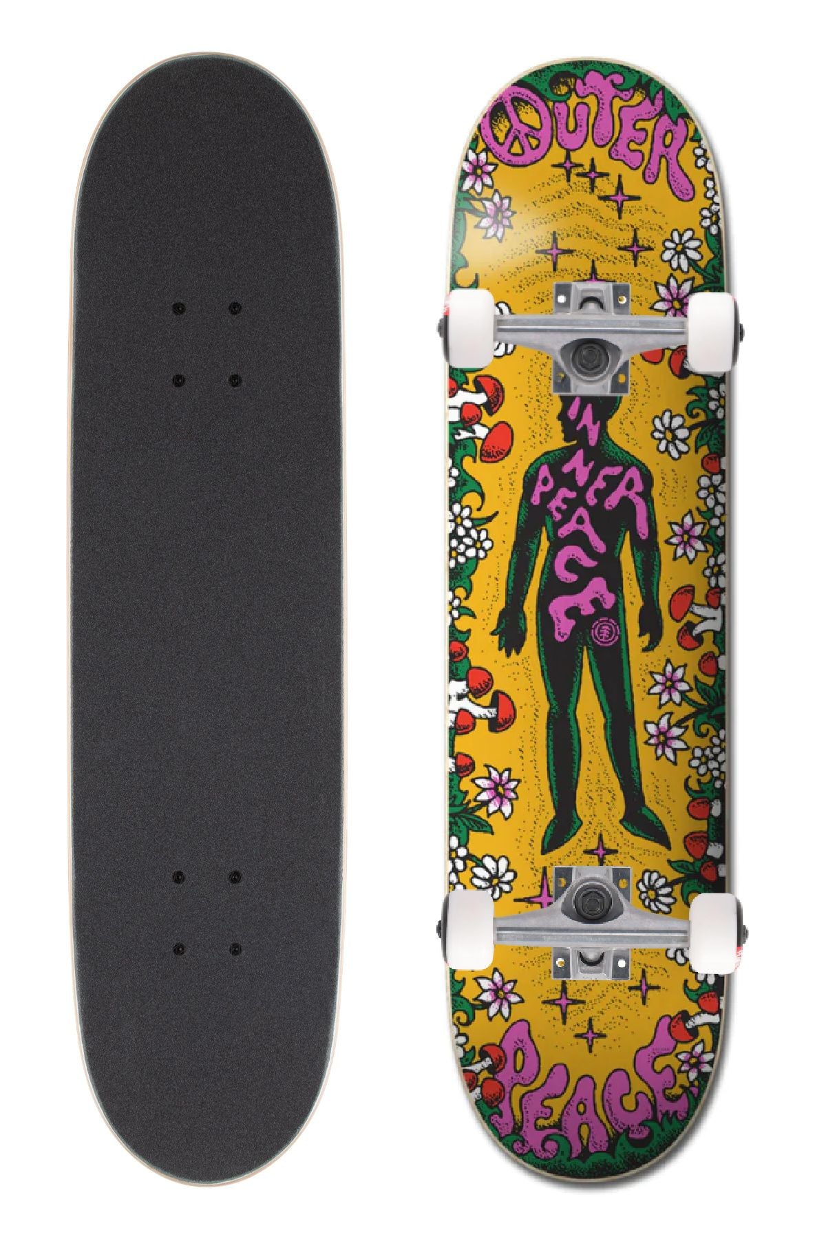 Element Skateboard Complete Jake Foreman Peace 8" Unassembled