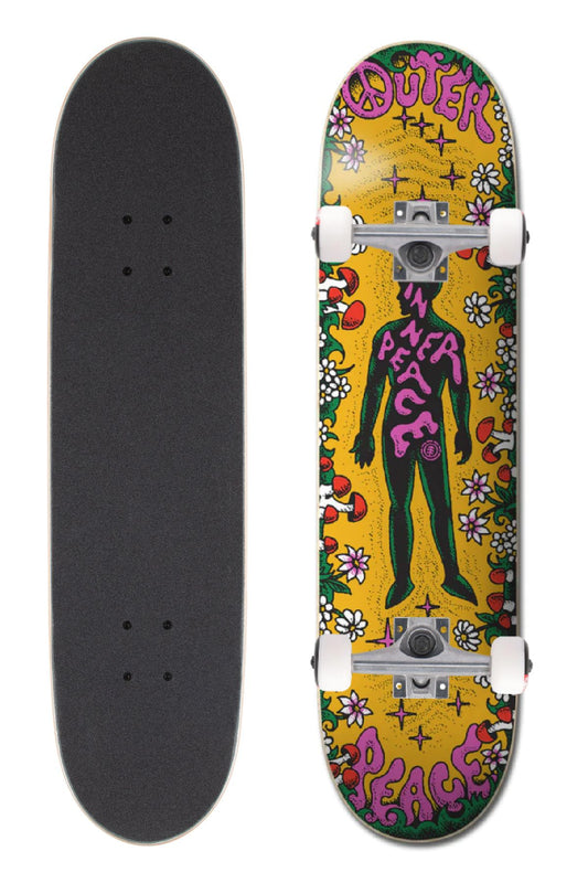 Element Skateboard Complete Jake Foreman Peace 8" Unassembled