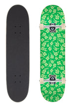 Krooked Skateboard Complete Flowers Green 8 38 Unassembled