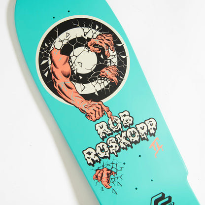 Santa Cruz Skateboard Deck Rob Roskopp Two Reissue 10.35"