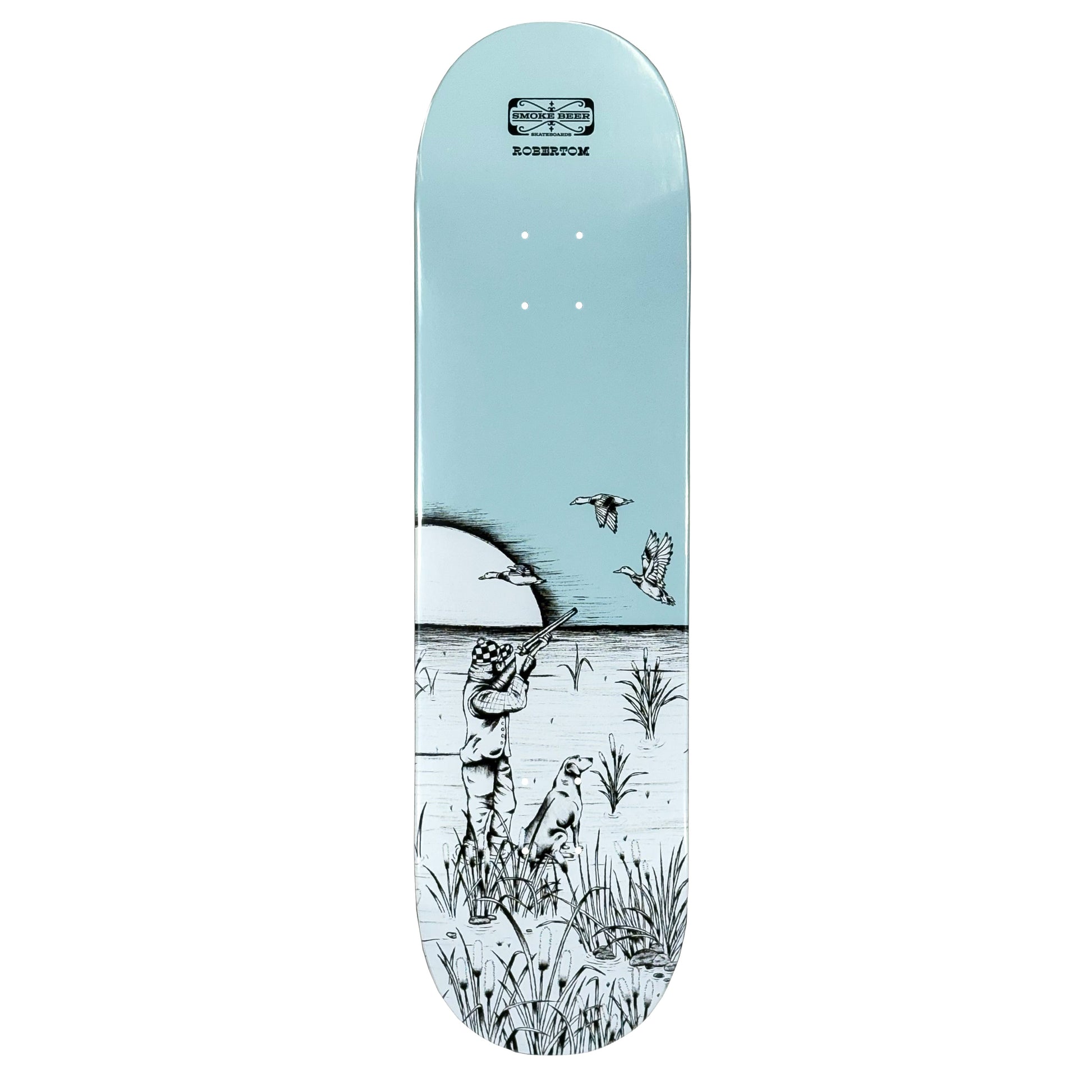 Smoke Beer Deck MITCH ROBERTOM HUNTER 8.375"
