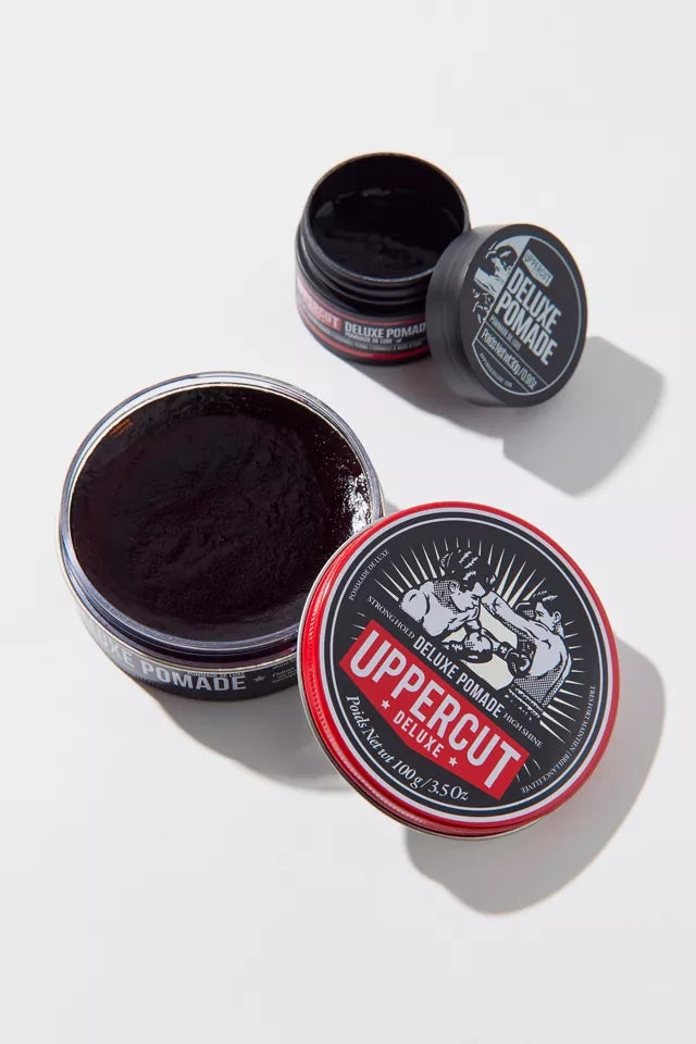 Uppercut Deluxe Tin Midi Duo Wax Pack Mens Styling Product