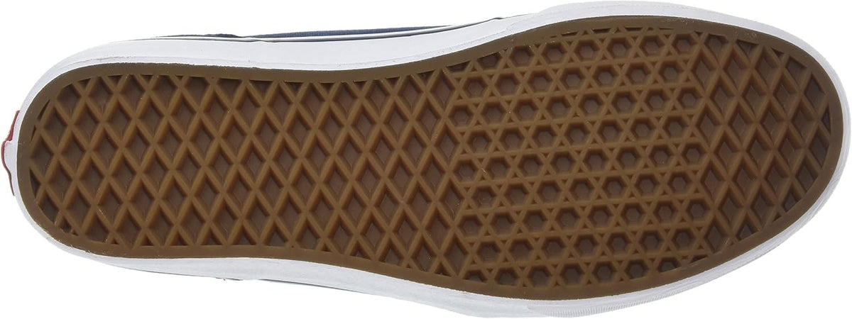 Vans Chapman Mid Shoes Dress Blue Suede Canvas