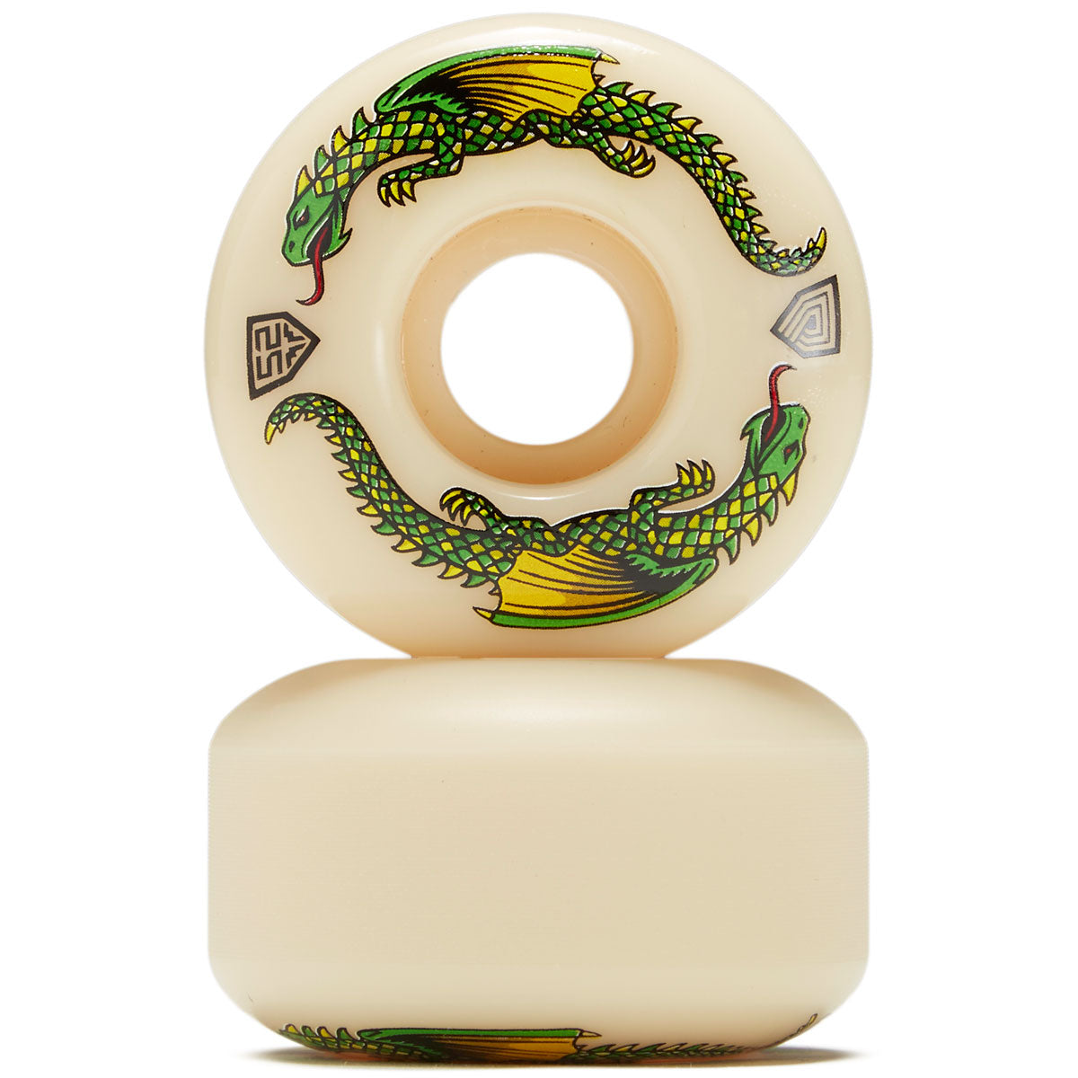 Powell Peralta Wheels Dragon Formula 54mm 93A Off White