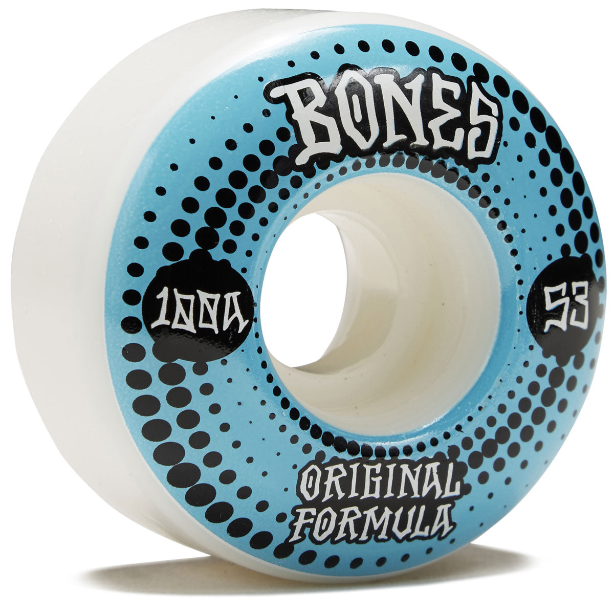 Bones Wheels OG 100's White 53mm Conical V5 Sidecut