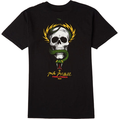 Powell Peralta Tee Mike McGill Skull & Snake Black Reissue T-Shirt