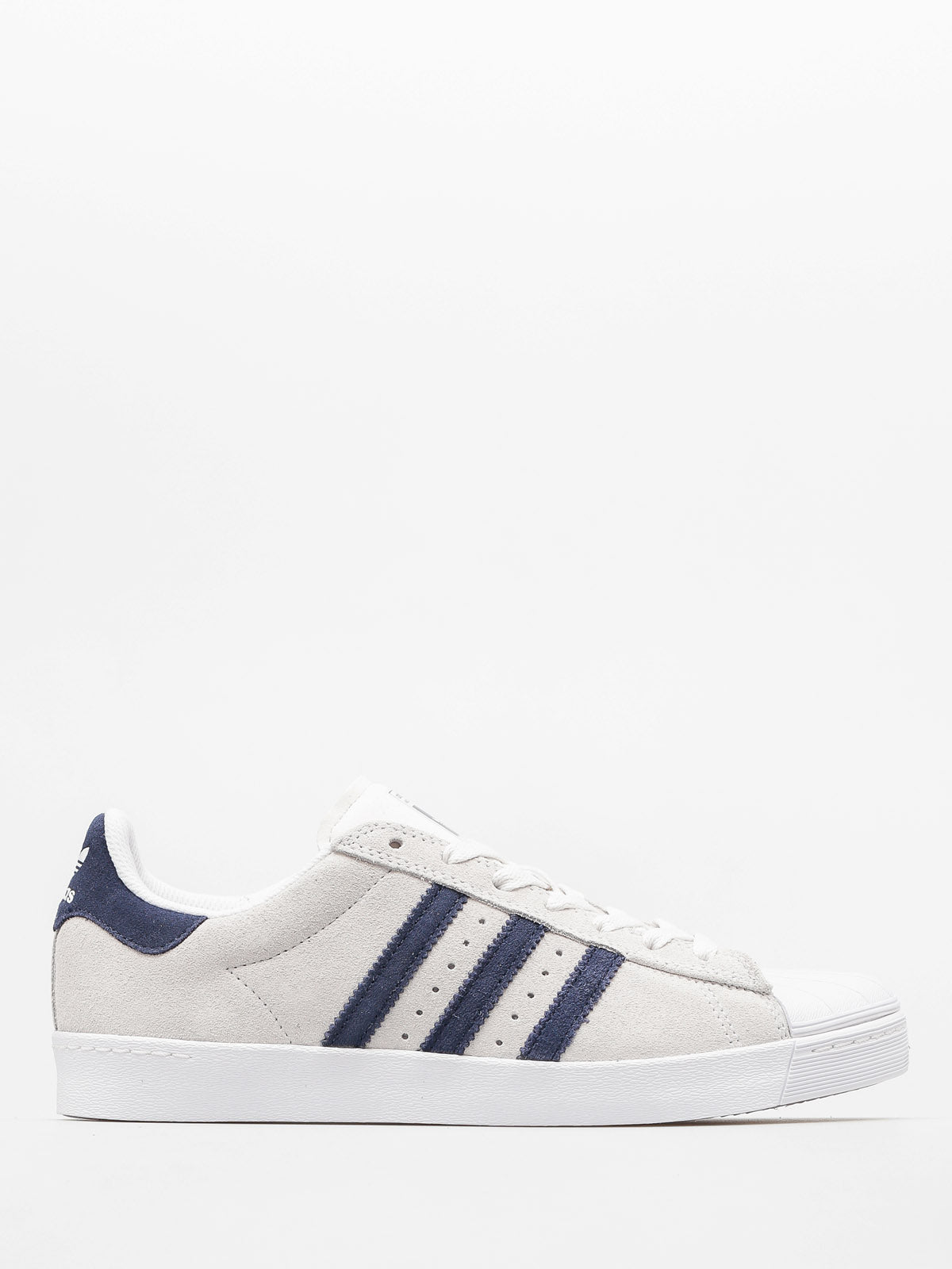Adidas Superstar Vulc ADV Skate Shoes Crystal White/Collegiate Navy/Footwear White