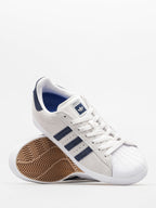 Adidas Originals Superstar Vulc ADV Skate Shoes Crystal White/Collegiate Navy