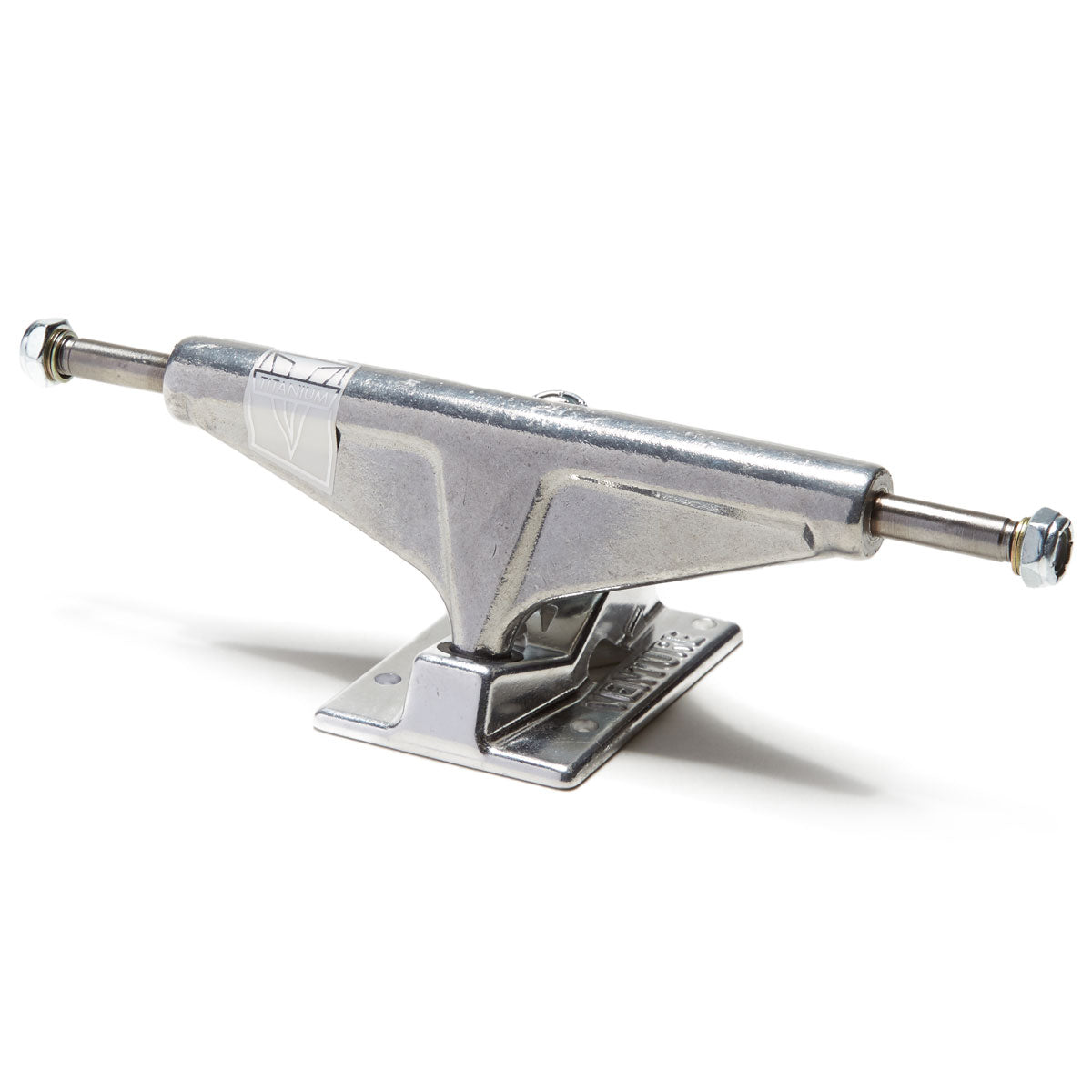 Venture Skateboard Trucks Titanium 5.6 Hi Polish 8.25" Axles
