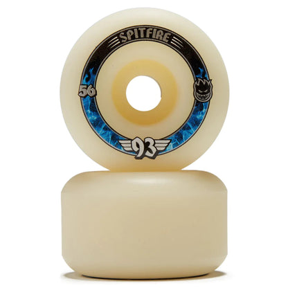 Spitfire Wheels 93D Radials 56mm F4 Natural Formula Four Soft Sliders