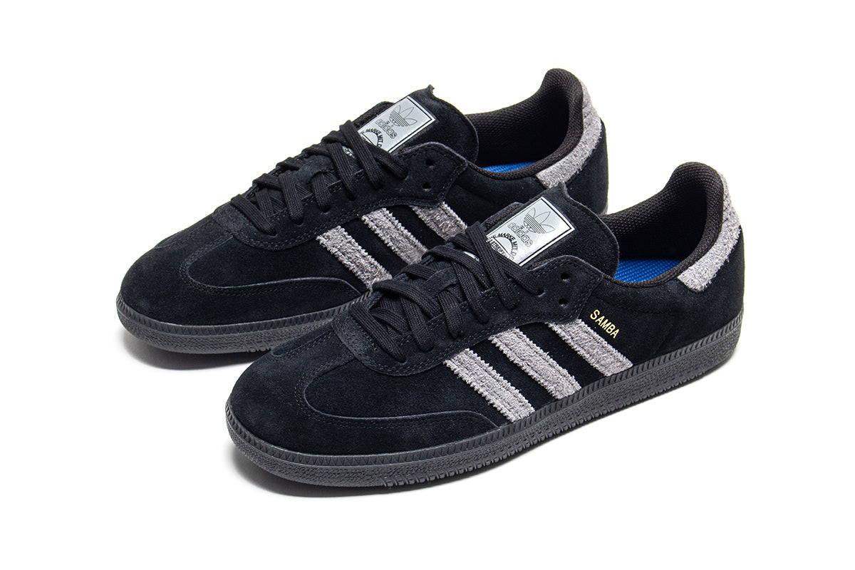 Adidas Shoes Samba Adv Black Grey Gold Us Skateboard Sneakers Originals