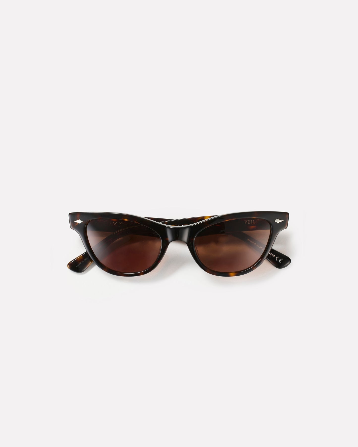 Epokhe Veil Sunglasses - Dark Tortoise Polished / Bronze