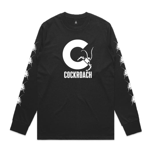 Cockroach Wheels Universal L/S Tee - Black
