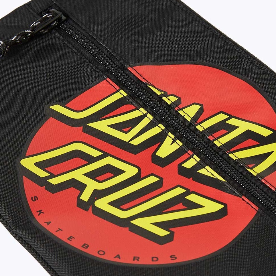 Santa Cruz Dual Pencil Case Classic Dot Black