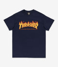 Thrasher Flame Tee Navy