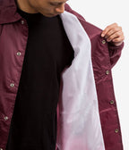 Thrasher Coach Jacket Pentagram Maroon Lined Windbreaker