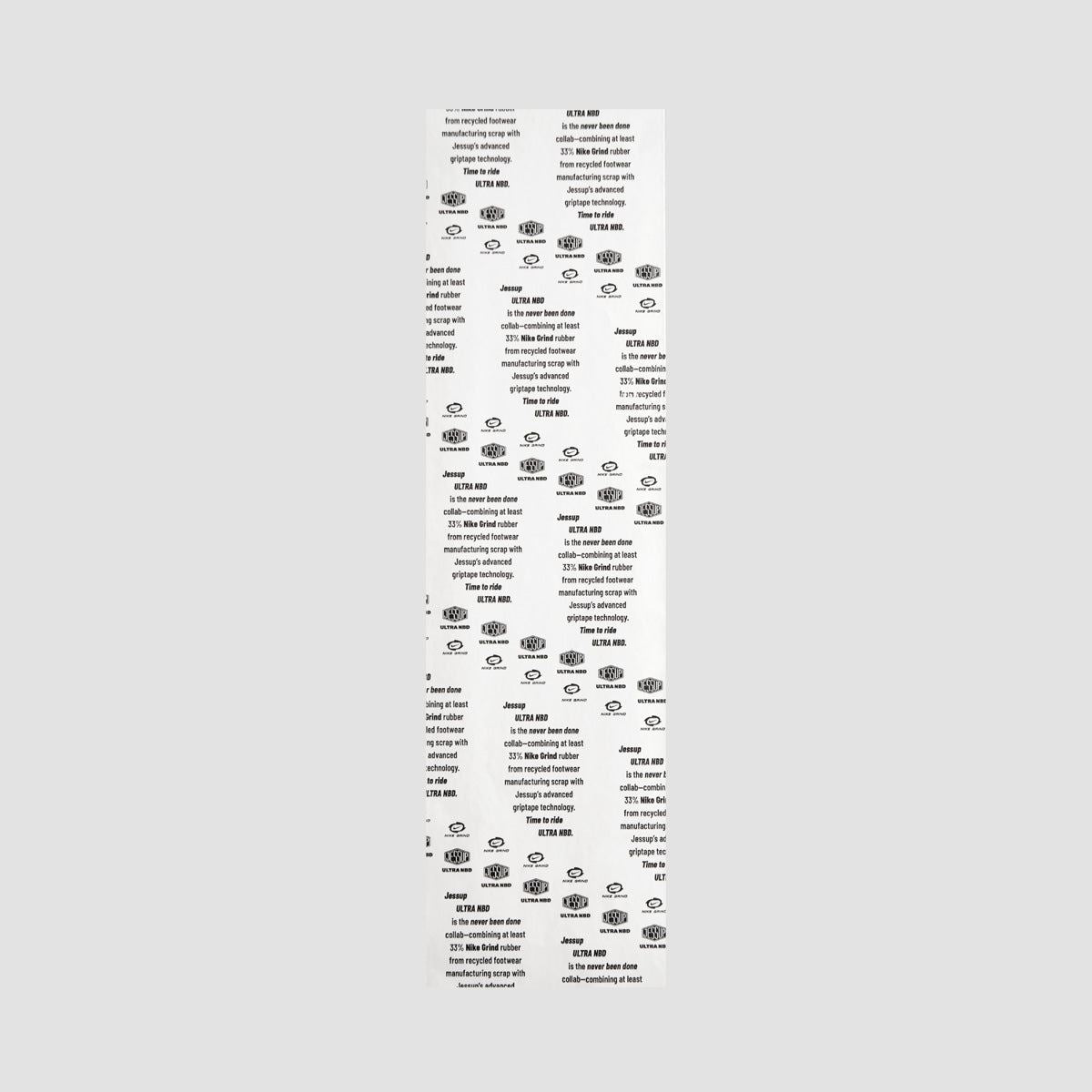 Jessup Grip Tape Ultra Nbd Black Original 9 X 33 Skateboard Griptape