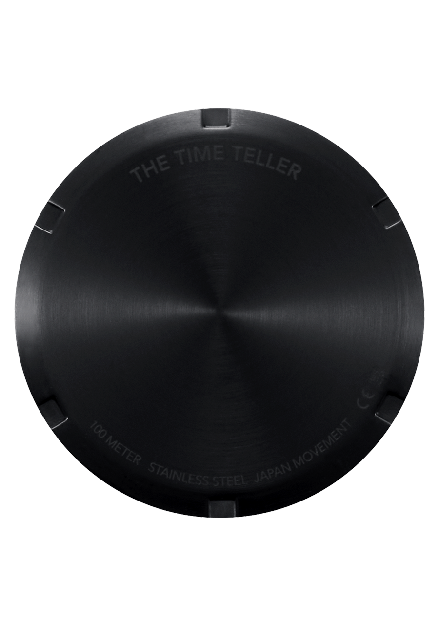 Nixon Time Teller Watch - Matte Black/Gold