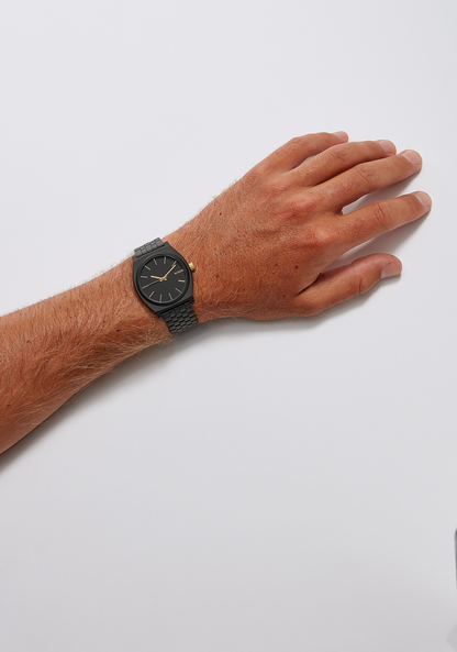 Nixon Time Teller Watch - Matte Black/Gold