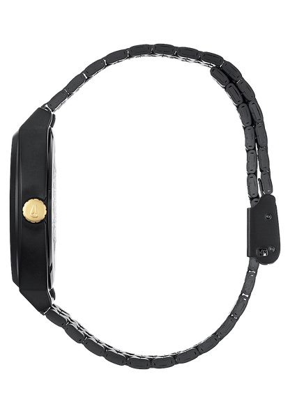 Nixon Time Teller Watch - Matte Black/Gold