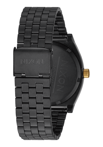 Nixon Time Teller Watch - Matte Black/Gold