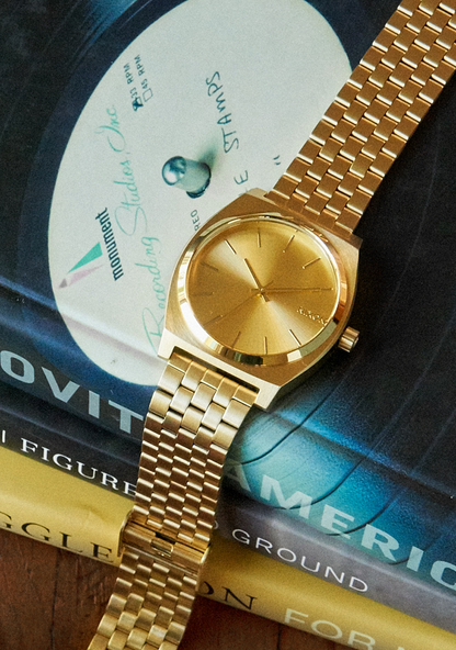 Nixon Time Teller Watch - All Gold/Gold