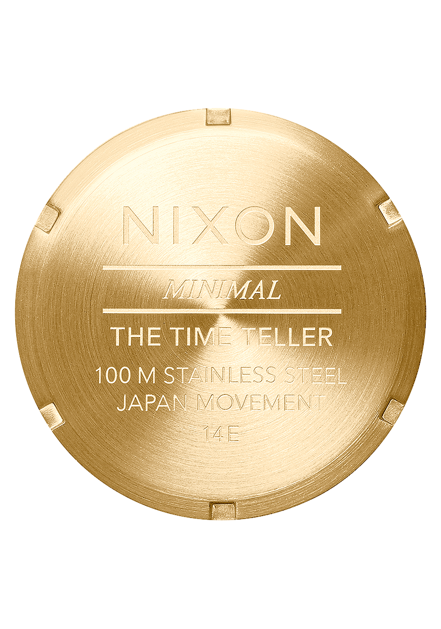 Nixon Time Teller Watch - All Gold/Gold