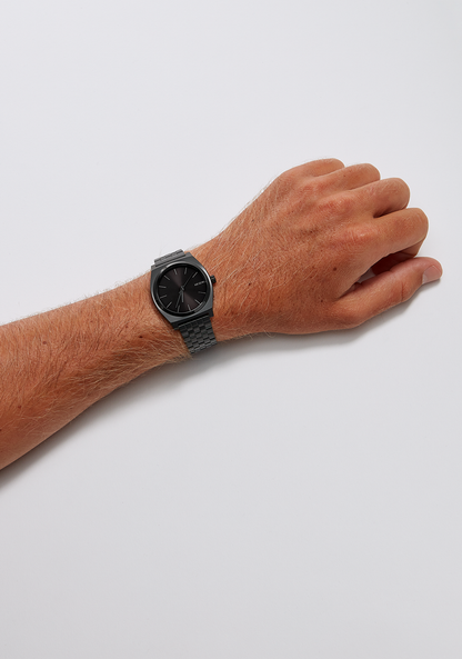 Nixon Time Teller Watch - All Black/Rose Gold