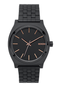 Nixon Time Teller Watch - All Black/Rose Gold