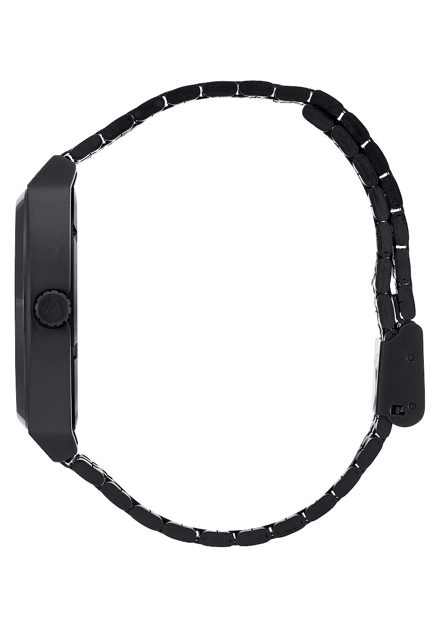 Nixon Time Teller Watch - All Black/Rose Gold