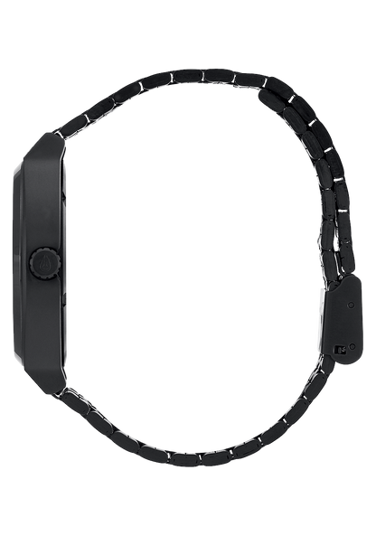 Nixon Time Teller Watch - All Black/Rose Gold