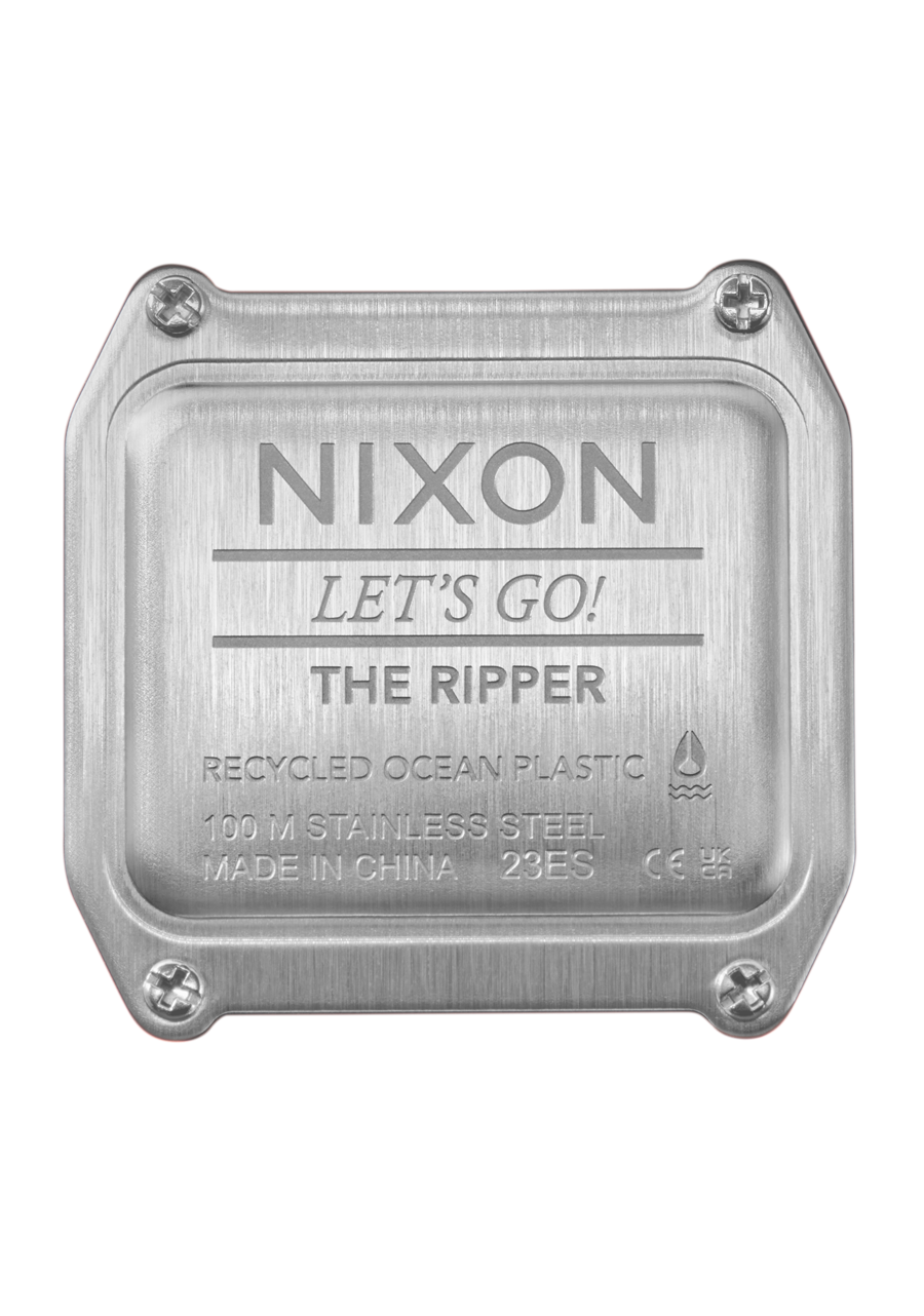 Nixon Ripper Digital Watch - Black/Black