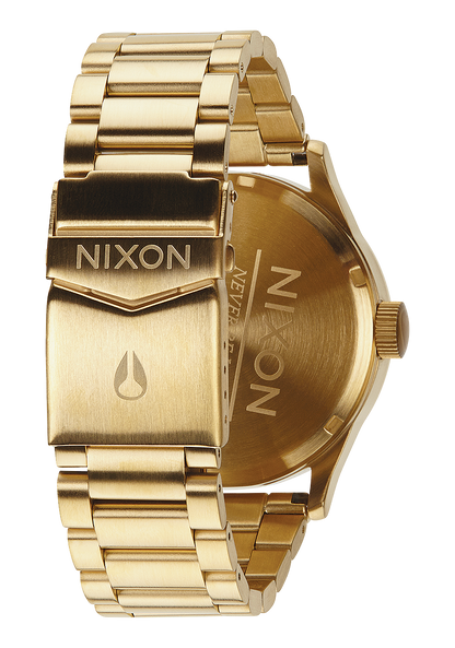 Nixon Sentry Stainless Steel Watch - All Gold / Black