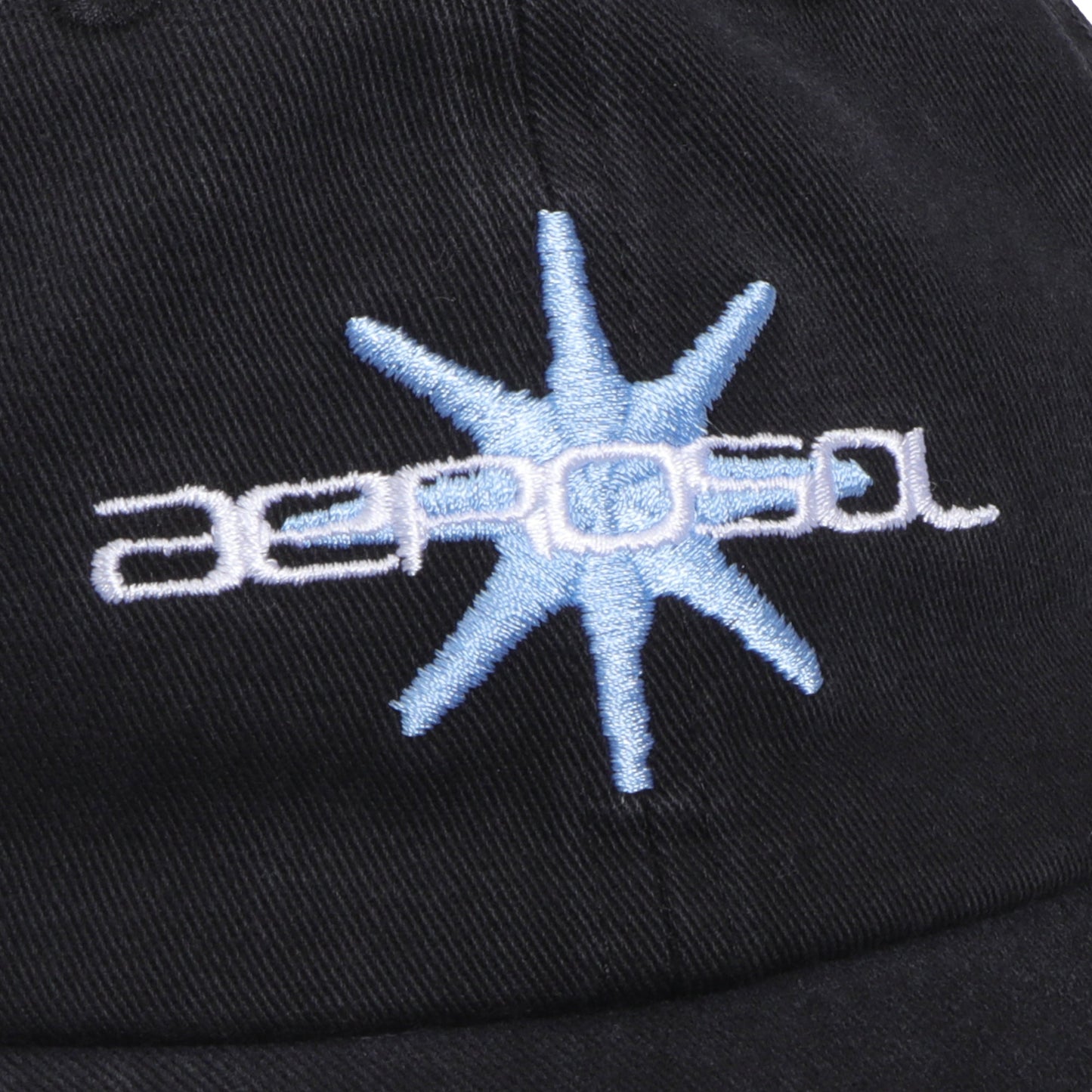 Aerosol Skateboards Burst Hat Black