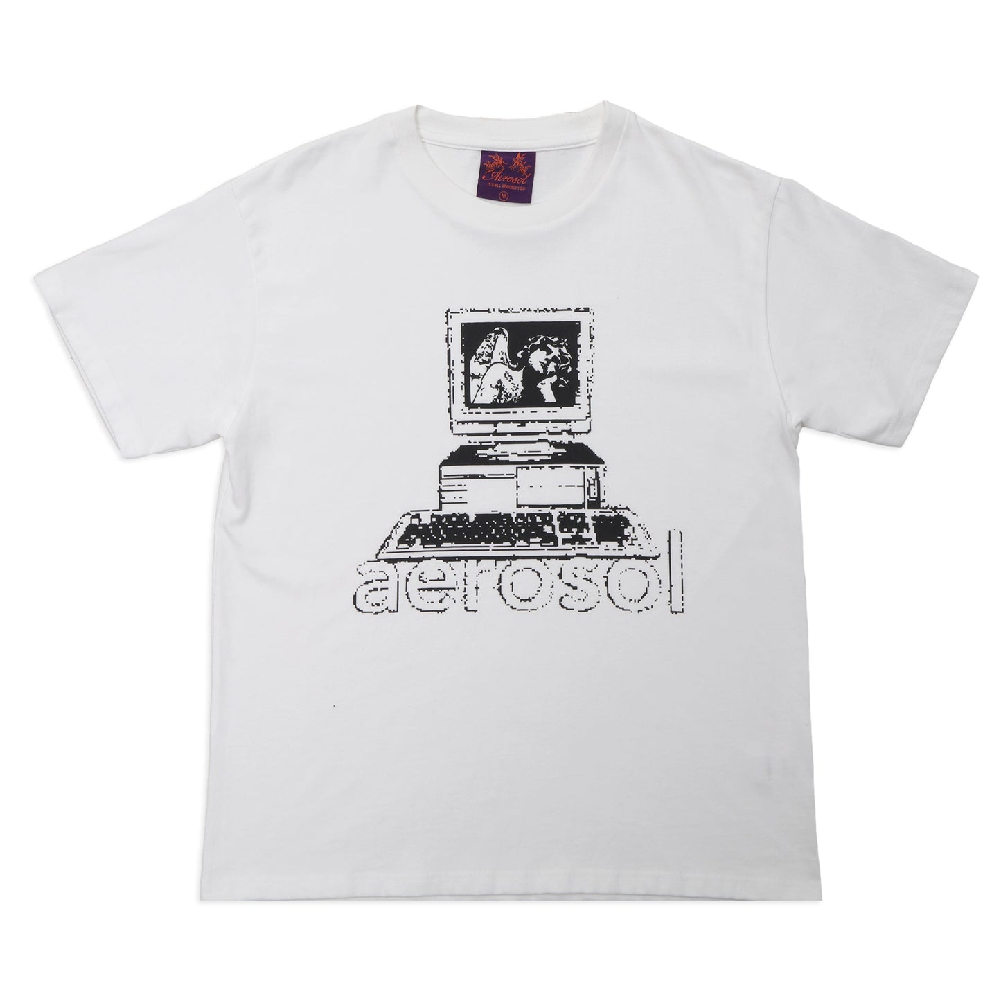 Aerosol Skateboards PC Tee White