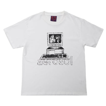 Aerosol Skateboards PC Tee White