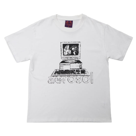 Aerosol Skateboards PC Tee White