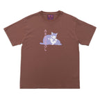 Aerosol Skateboards Tibbles Tee Brown