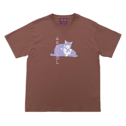 Aerosol Skateboards Tibbles Tee Brown