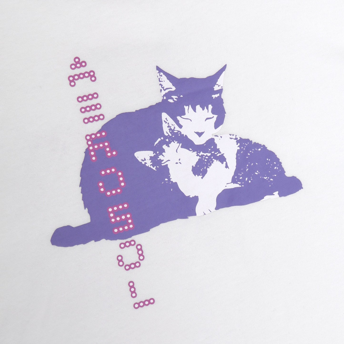 Aerosol Skateboards Tibbles Tee White