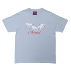 Aerosol Skateboards Frolic Tee Baby Blue