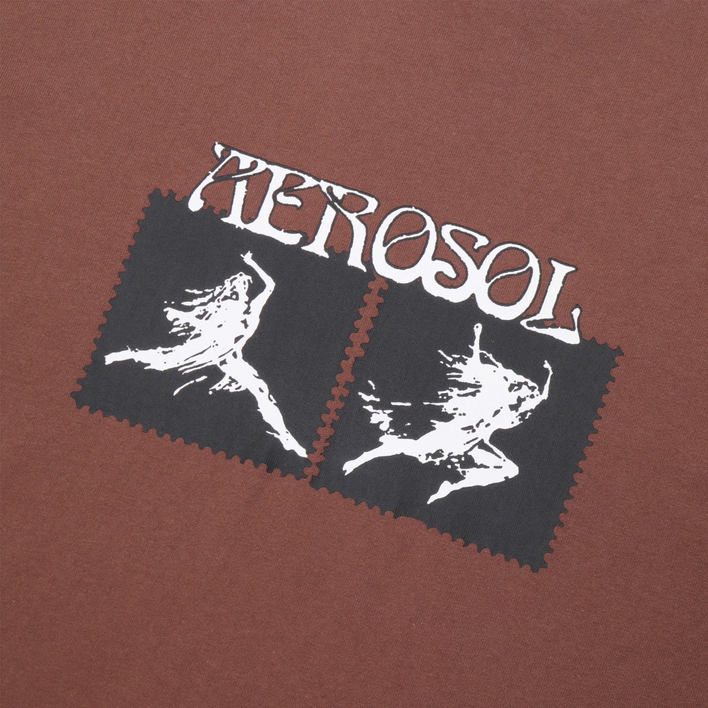 Aerosol Skateboards Affinity Tee Brown