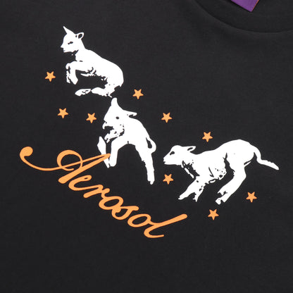 Aerosol Skateboards Frolic Tee Black