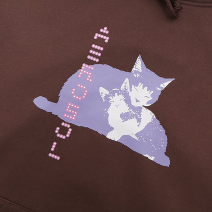 Aerosol Skateboards Tibbles Hoodie Brown