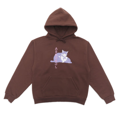 Aerosol Skateboards Tibbles Hoodie Brown