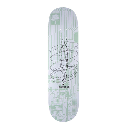 Aerosol Skateboards Aerosphere Deck Green/White