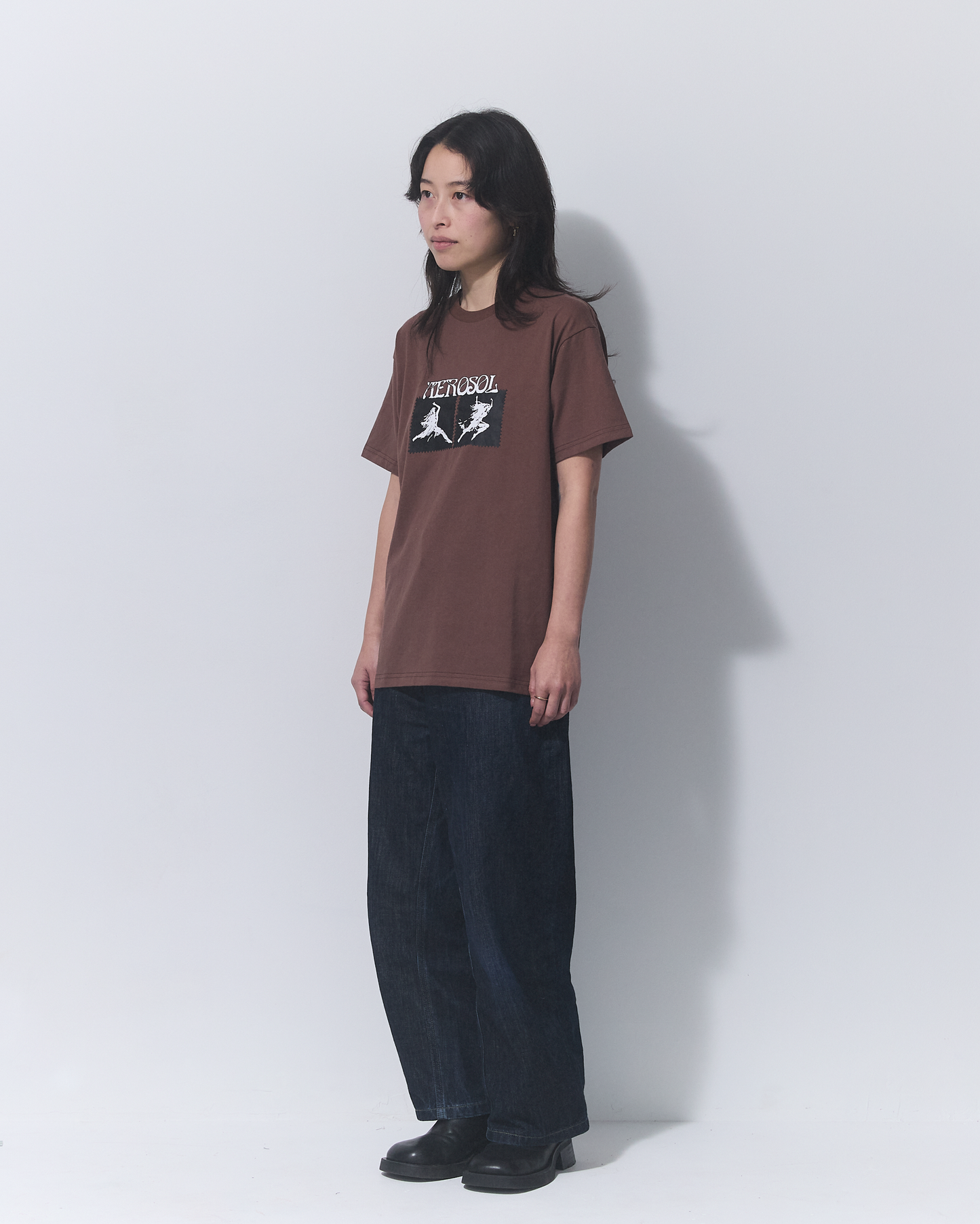 Aerosol Skateboards Affinity Tee Brown