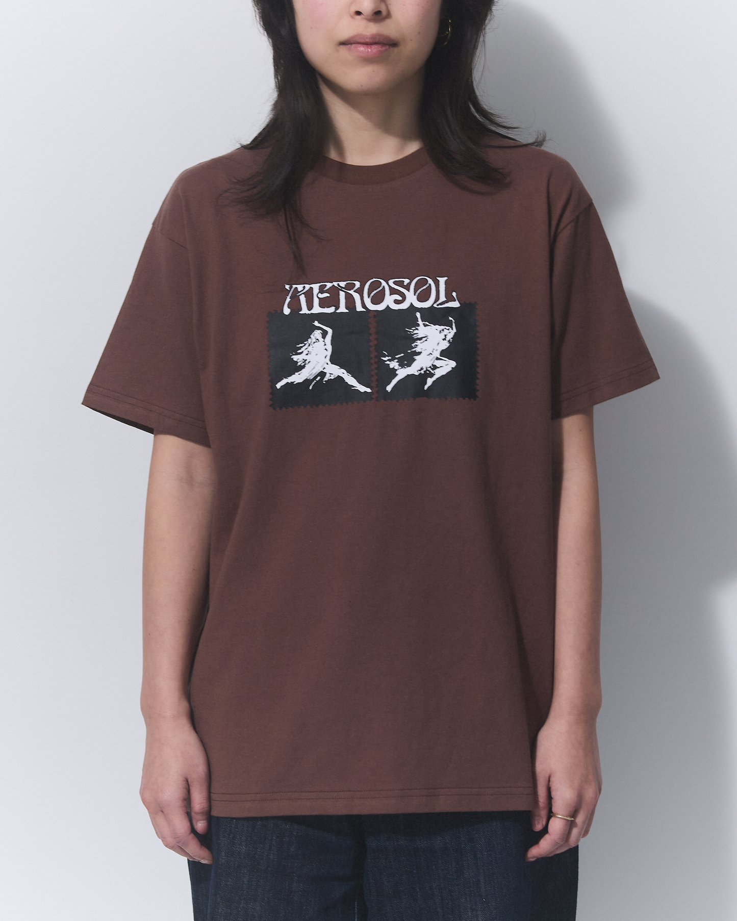 Aerosol Skateboards Affinity Tee Brown